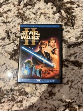 Star Wars Episode II: Attack of the Clones DVD - Black/Blue Cover